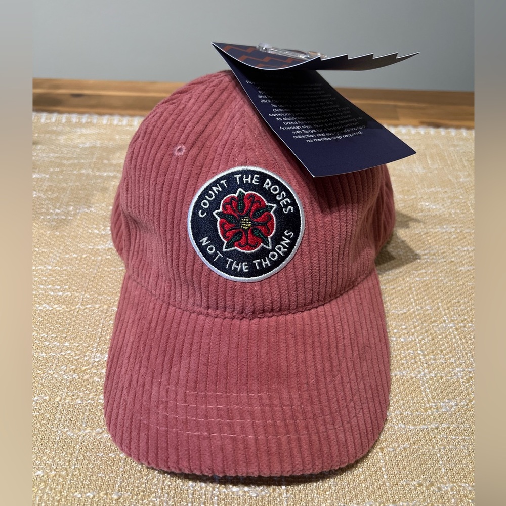 Corduroy 'Count the Roses' Logo Baseball Hat from Rowing Blazers x Target